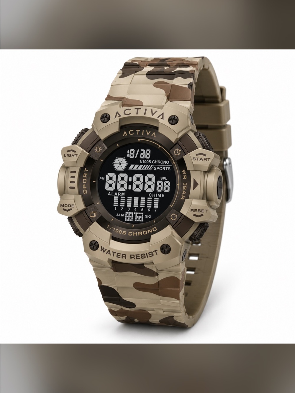 Activa X Invicta Digital Essentials Men's, Women's Watch - 50mm (ACW8050MC-012)